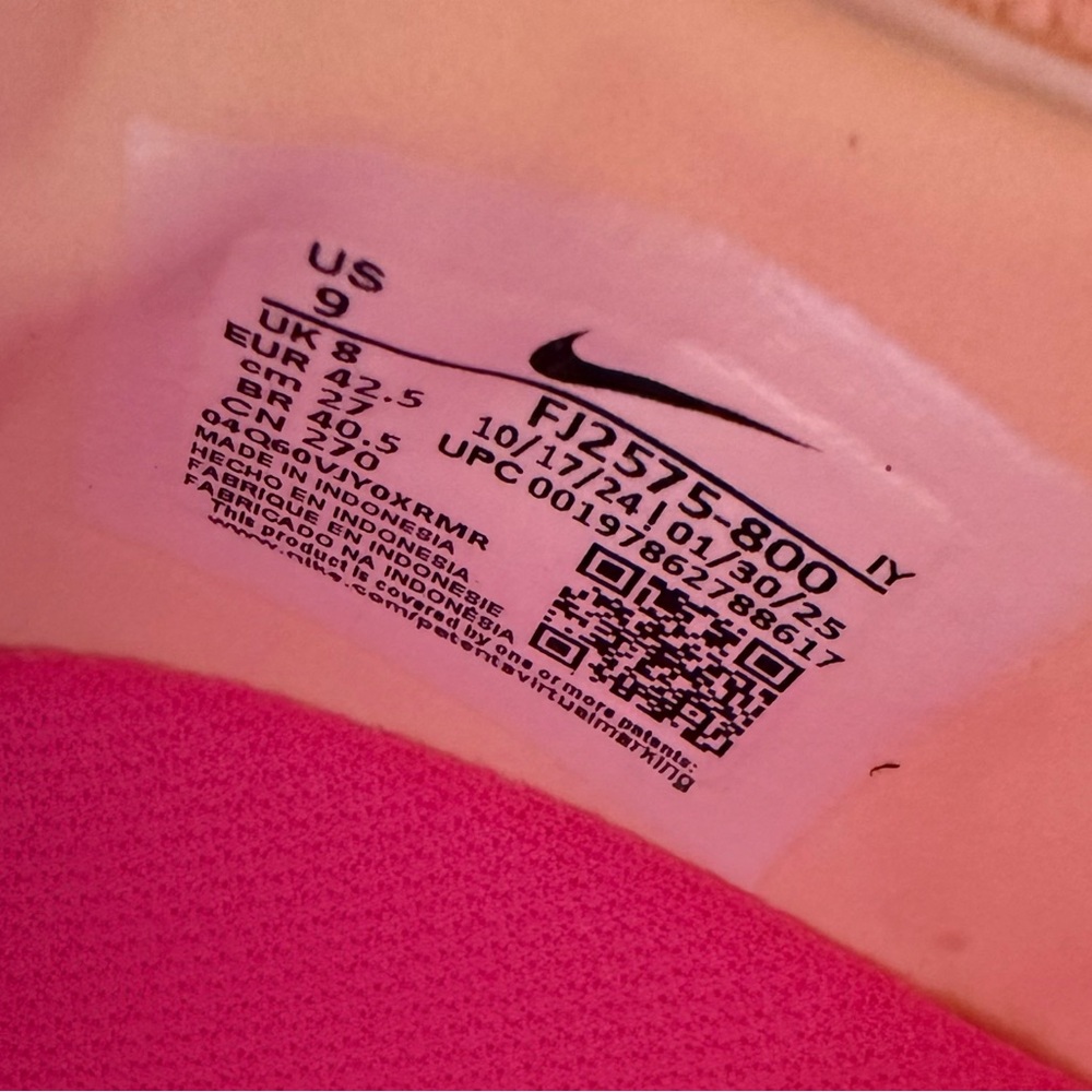 Nike Phantom Luna II Elite FG Soccer Cleats Pink FJ2572-800 New Men's - Picture 9 of 10